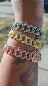 Cuban link Diamond Bracelets