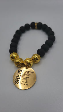 #0905 1pc Inspirational Bracelet