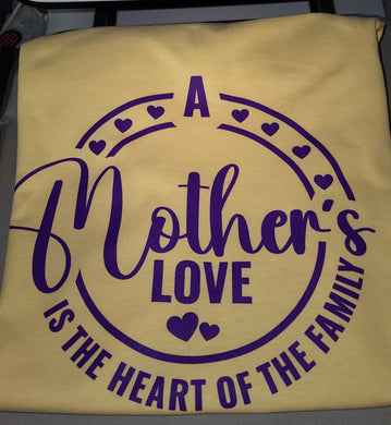 Mother's Love yellow (Size Large)