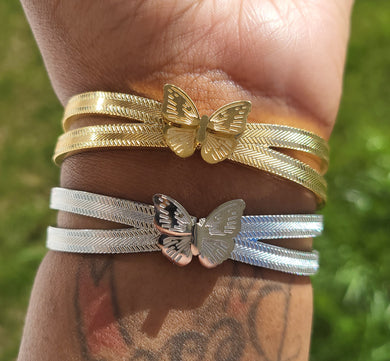 Butterfly Bracelet (7 inch)