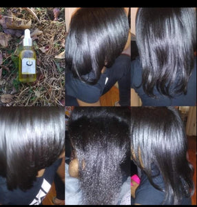 Peppermint Growth Hair Oil 4oz Bottle