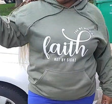 Load image into Gallery viewer, Walk by Faith Hoodie