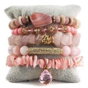 5pc Precious Stone stacks