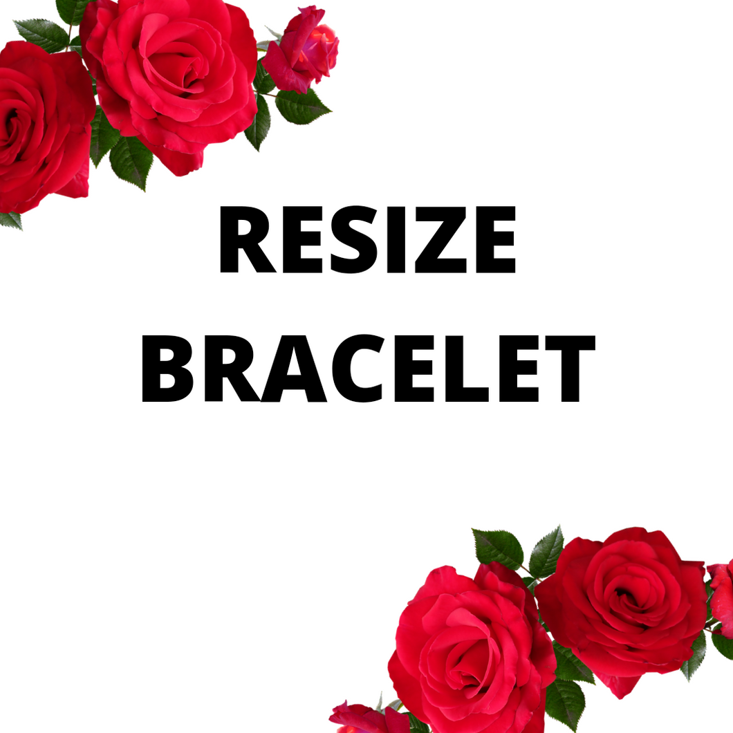 Resize Bracelet adjust/adjustments