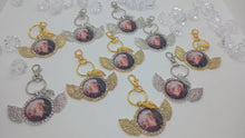 Load image into Gallery viewer, Photo Necklace or Keychain Wings