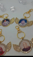 Load image into Gallery viewer, Angel Wings Photo Necklace or Keychain Wings