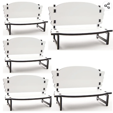 1pc Blank Sublimation Bench